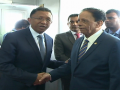 Après une visite de 4 jours A Maurice le président malgache et son épouse ont regagné leur pays dimanche Après une visite de 4 jours A Maurice le président malgache et son épouse ont regagné leur pays dimanche